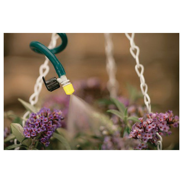 Orbit 66190 Misting Sprinkler with Flexible Memory, 1/4 in Connection, Full, 25 psi Pressure, 0.5 to 8 gph, Green - 3