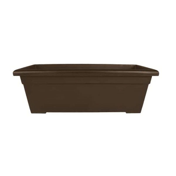 HC Companies ROP28000E21 Deck Planter, 28 in W, Plastic,