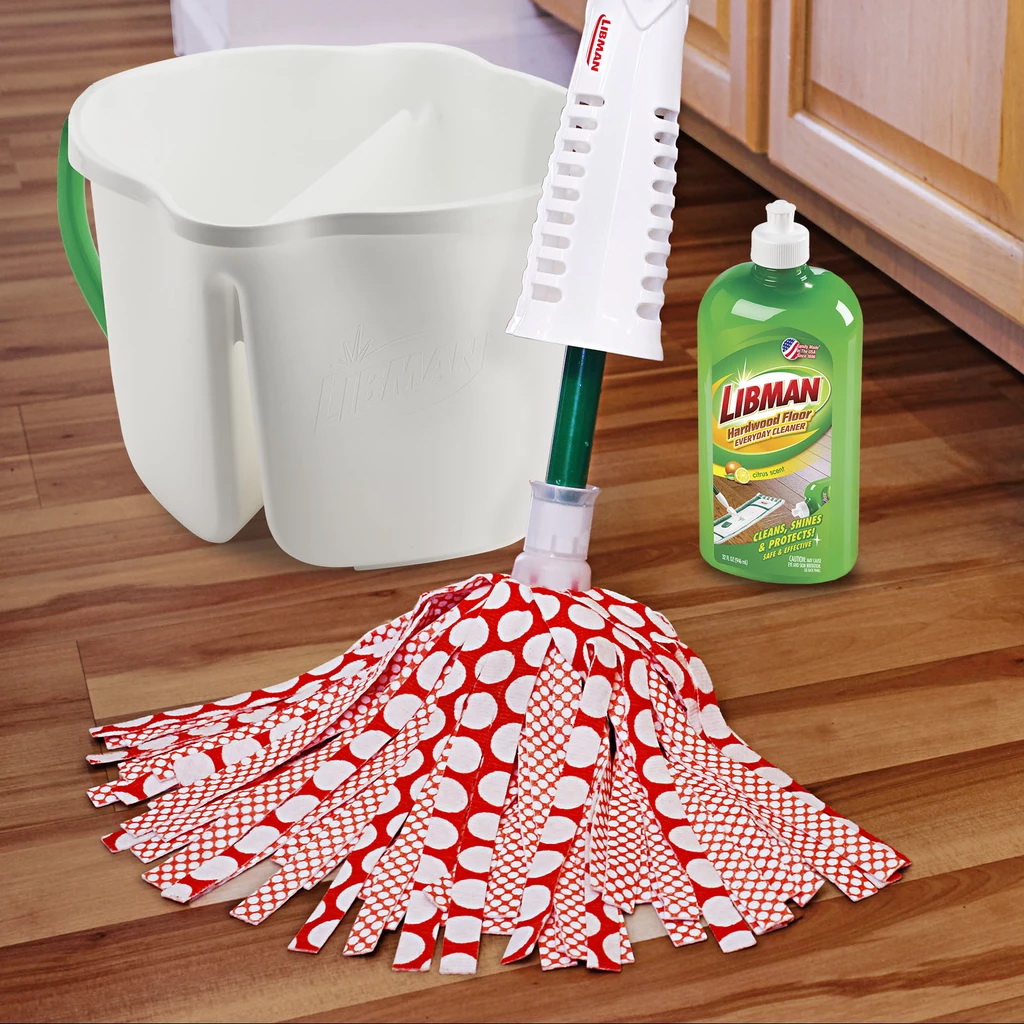 LIBMAN Wonder Series 2001 Mop Refill, Microfiber, Orange - 3