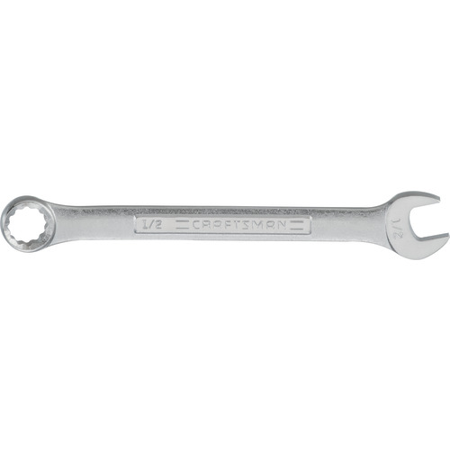 Craftsman 1/2 in. SAE Combination Wrench, 12 Point, 6.2 in. Length
