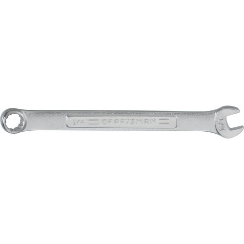 CRAFTSMAN CMMT44699 Combination Wrench, SAE, 1/4 in Head,...