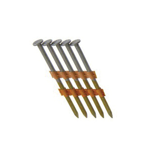3-1/2 in L Smooth Shank Framing Nail, Grip-Rite, 20D, Hot-Dipped Galvanized, Round Head, 4000PK - 3
