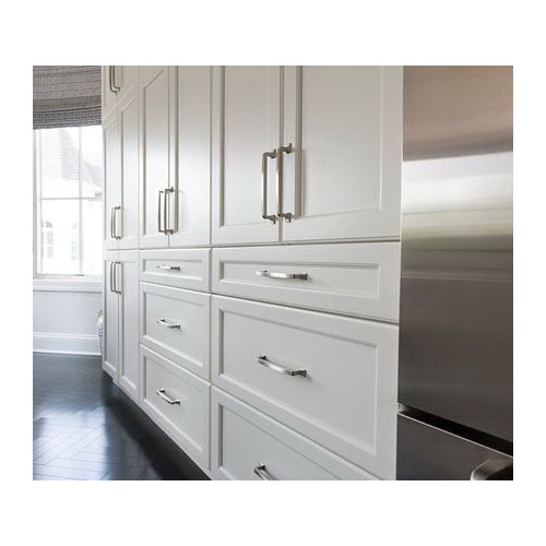 Westerly Series Cabinet Pull, Amerock, 6-1/4 in L Handle, Zinc, Satin Nickel - 2
