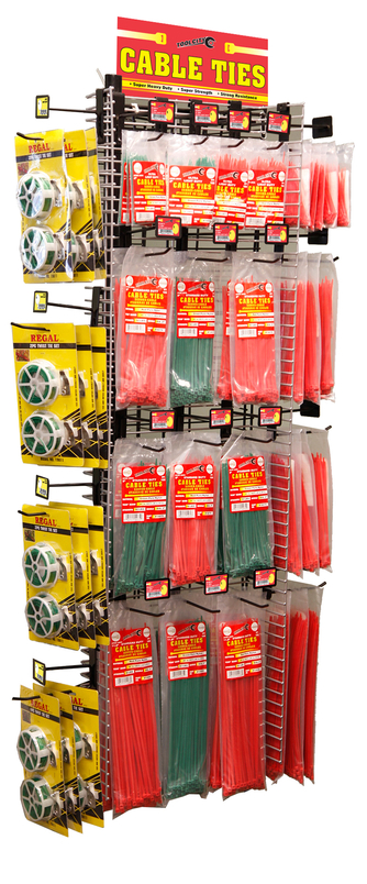 Service Tool 14075 Cable Tie, Green, 8 in L, 100/PK