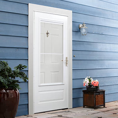 Storm Door, Andersen, White, 36 in W x 80 in H - 2