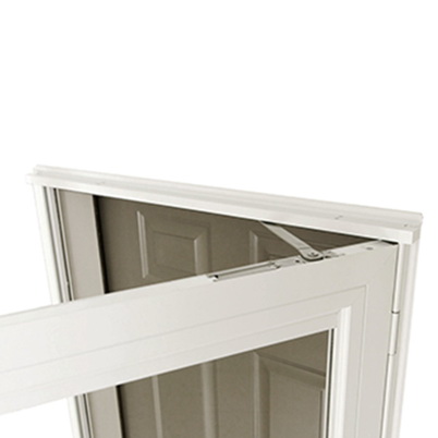 Storm Door, Andersen, Full View, Right Hand, White, 36 in W x 80 in H - 3