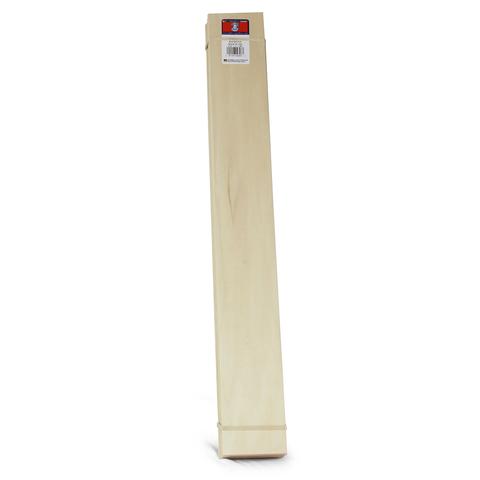 Basswood Sheet, Midwest Products, 24 in L x 3 in W x 3/32 in Thick, Wood - 2