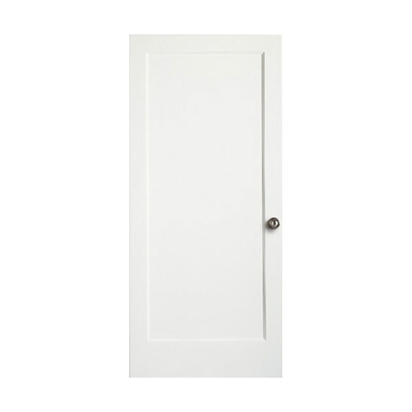 Door Pre-Hung, Simpson, 1-Panel Wood, Right-Hand, 28 in W x 80 in H - 1