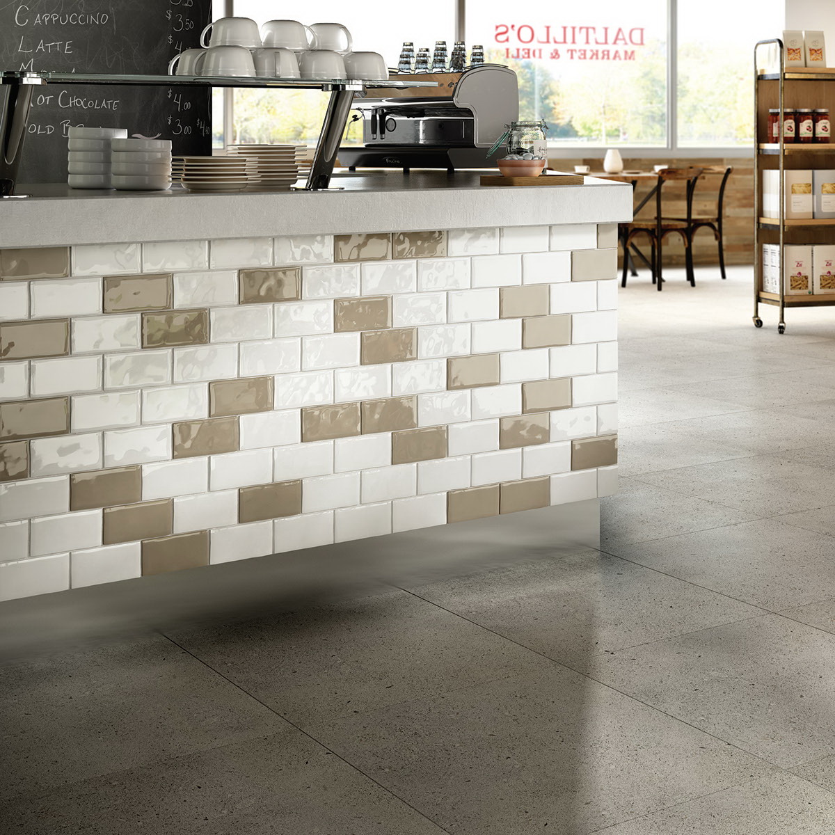 Artigiano Series Tile, Daltile, 3 in W x 12 in L, Ceramic, Italian Alps - 1