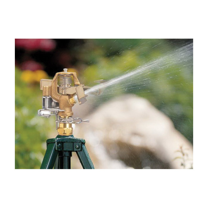 Impact Sprinkler, Orbit, 1/2 in Connection, Male Thread, 20 to 40 ft, Brass - 2