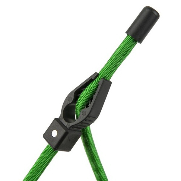 Lock-It Bungee Cord, Keeper, 36 in L, Rubber, Green - 2