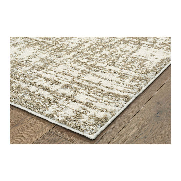 Verona Area Rug, Oriental Weavers, Ivory/Taupe, 5 ft W, 8 ft L - 3