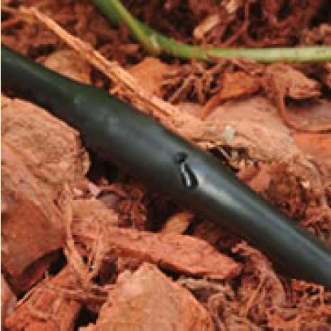 1/2 in Emitter Tubing, Orbit, 100 ft L, 12 in Emitter Spacing, Polyethylene, Brown - 2