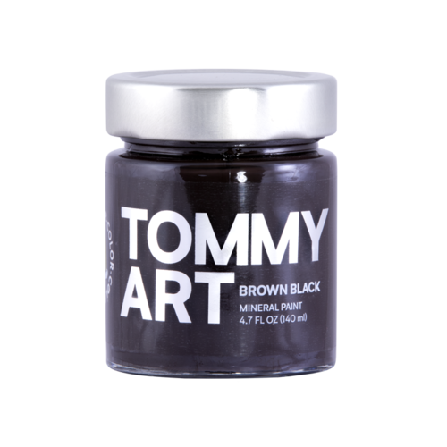 Tommy Art COLOR Series SH970-140 Mineral Paint, Black/Brown, 140 mL - 2