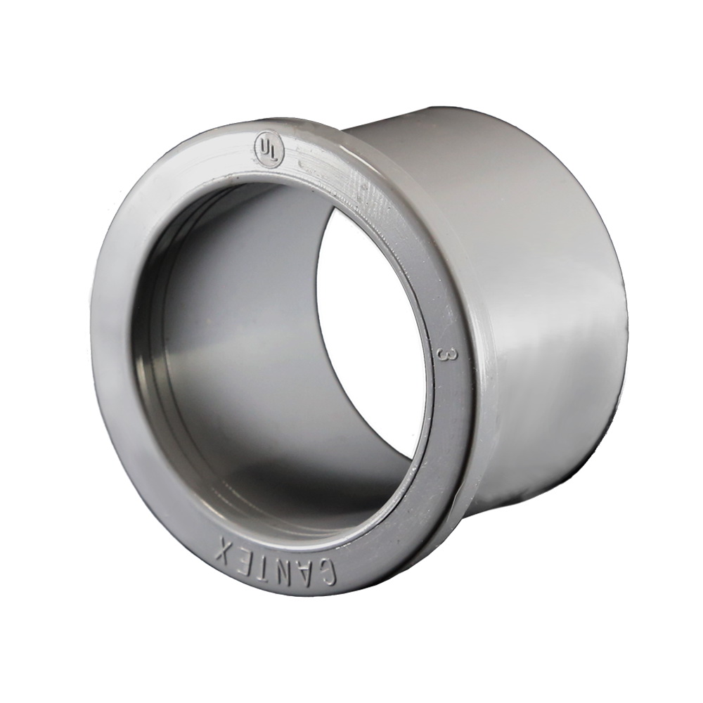 CANTEX 5133717 Box Adapter, 1 in, 1 in Dia, PVC, Gray