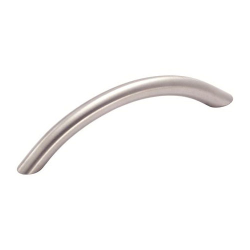 Essential'Z Series Cabinet Pull, Amerock, 4-9/16 in L Handle, Stainless Steel - 1