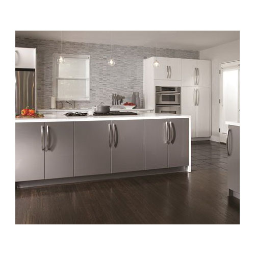 Essential'Z Series Cabinet Pull, Amerock, 6 in L Handle, Stainless Steel - 2