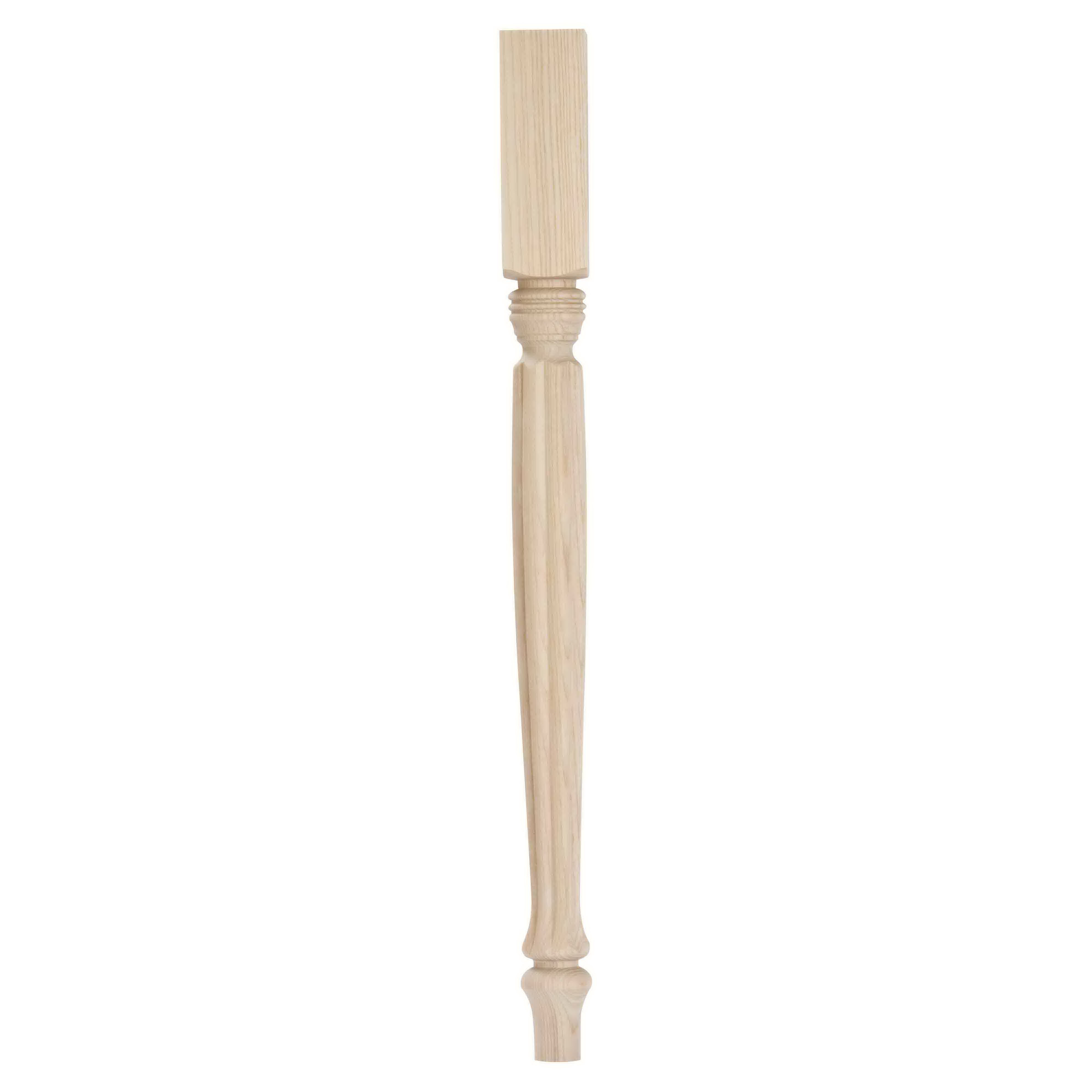 27-1/4 in. Country French Ash Table Leg 27-1/4 in. Country French Ash Table Leg