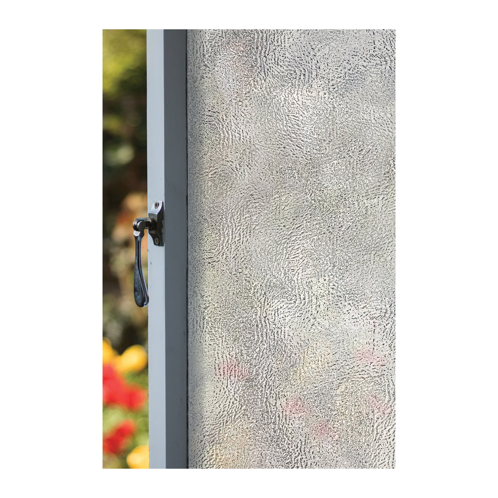 Window Film, Artscape, 72 in L, 36 in W, Texture Twelve Pattern, Vinyl, Clear - 2