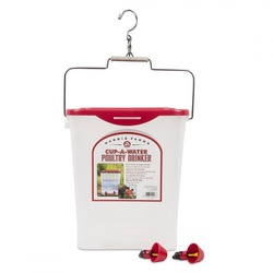 Harris Farms 1251 Cup-A-Water Poultry Drinker, Plastic