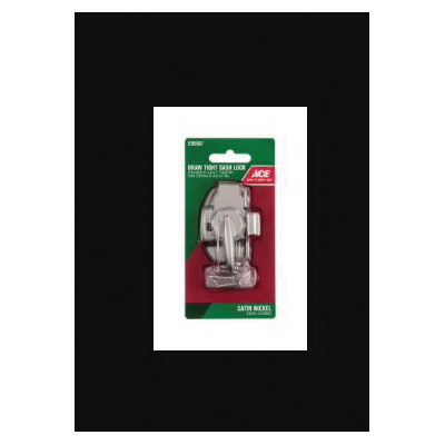 ACE 01-3825-187 Window Lock, Brass, Satin Nickel - 2