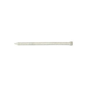 ACE 78824 Brad Nail, 10D, 3 in L, Steel, Hot-Dipped Galvanized, Brad Head, Smooth Shank, Silver, 1 lb - 1