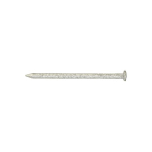 ACE 54129 Common Nail, 8D, 2-1/2 in L, Steel, Hot-Dipped Galvanized, Flat Head, Smooth Shank, Silver, 1 lb - 1