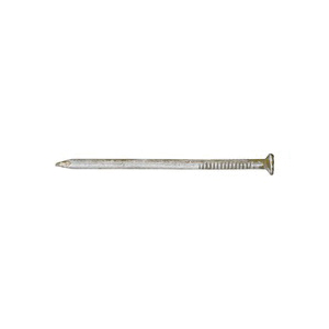 ACE 53367 Sinker Nail, 20D, 3-3/4 in L, Steel, Vinyl-Coated, Checkered Head, Smooth Shank, Silver, 1 lb - 1