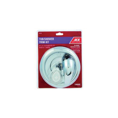 ACE 9DA0010001 Trim Kit, Acrylic/Metal/Plastic, Silver, Chrome Plated, For: Moentrol, Posi-Temp Cartridge Style Faucets - 2
