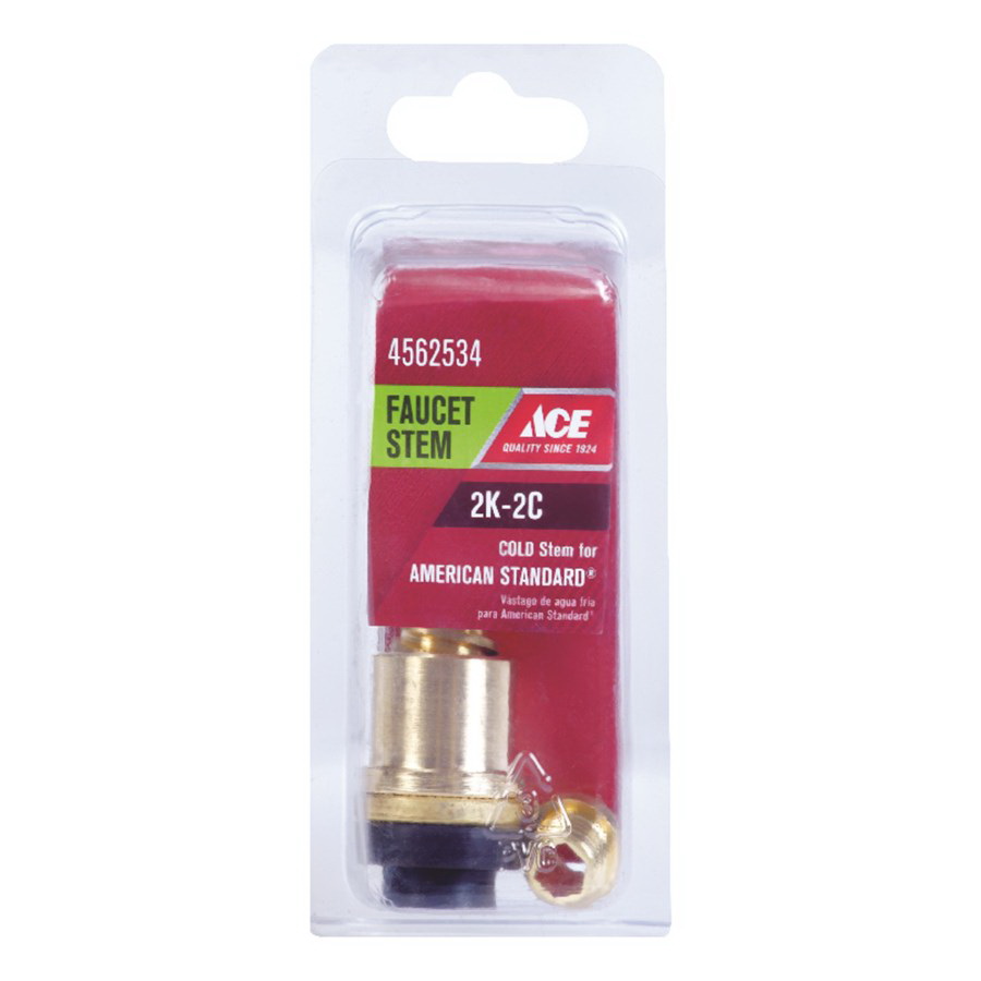 ACE 15730E Faucet Stem, Brass, 4-1/8 in L, For: American Standard Faucets - 2