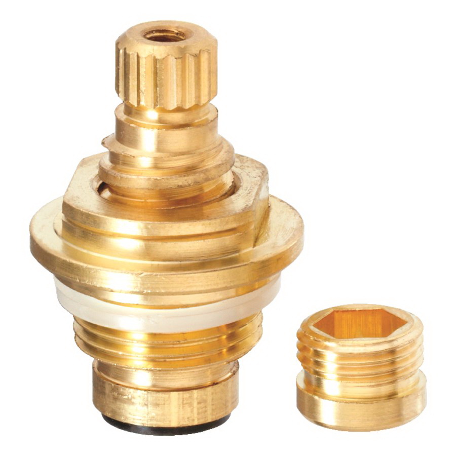 ACE 15641E Faucet Stem, Brass, 4-1/8 in L, For: Streamway Sink, 108 Series Lavatory Faucets - 1