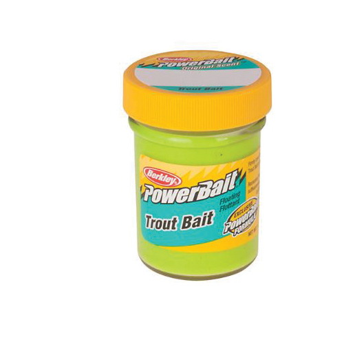 Berkley PowerBait Series BTBC2 Trout Bait, Chartreuse Bai