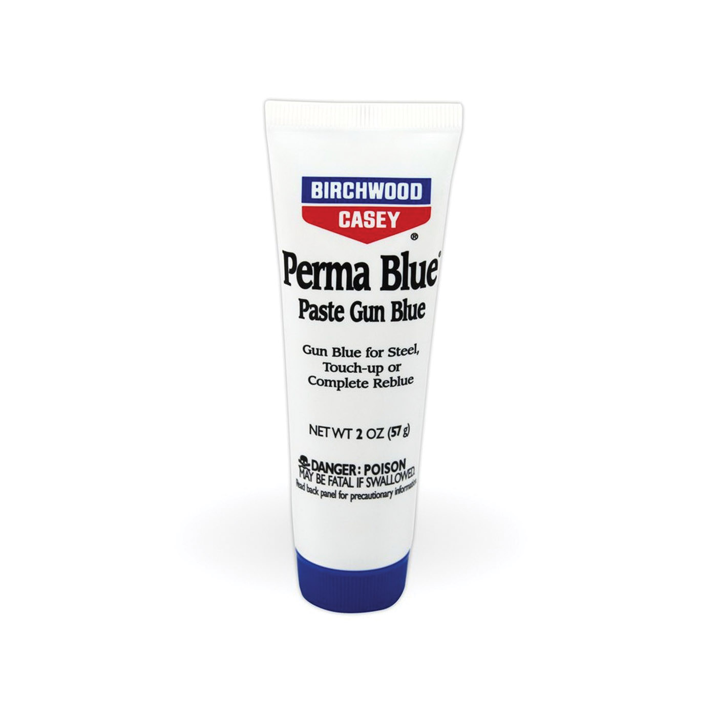 Birchwood Casey Perma Blue 13322 Gun Blue, Paste, Odorless, Blue, 2 oz Tube