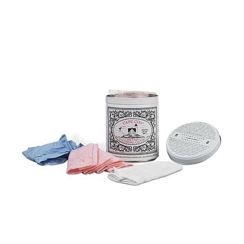 Cape Cod 8828 Metal Polishing Cloth, 6 in L, 4 in W, Pink
