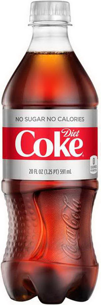 Diet Coke 102604 Soft Drink, 20 fl-oz Bottle - 1