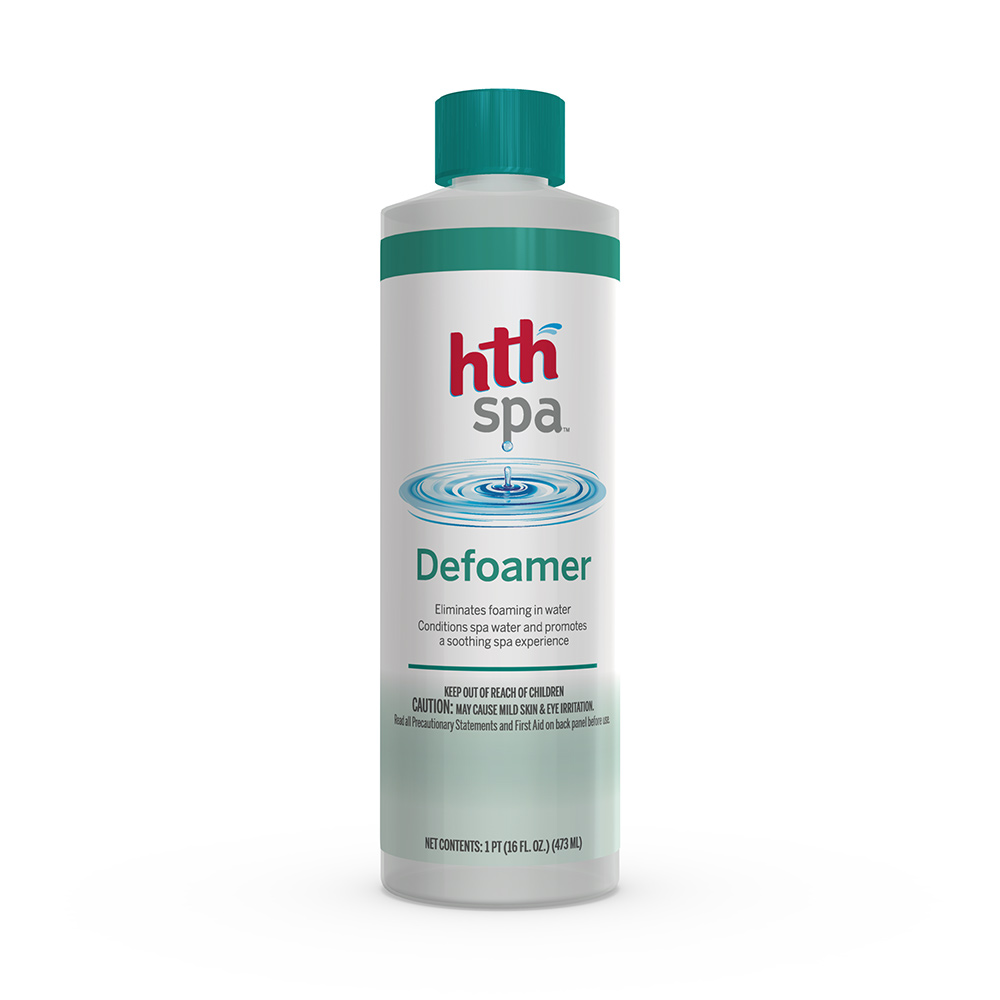HTH 86203 Spa Defoamer, 7 oz, Creamy Liquid, Mild, White