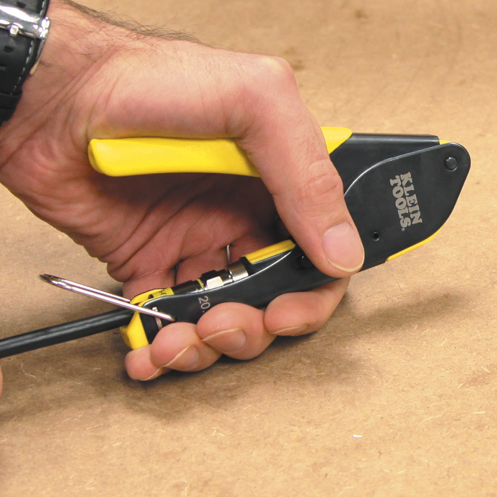 Klein Tools VDV002-818 Coax Cable Installation and Test Kit, 13-Piece
