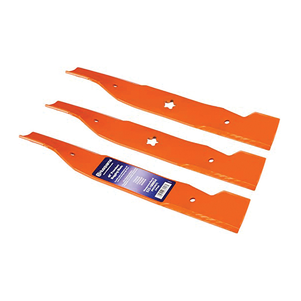 Husqvarna 954633774 High-Lift Blade, 48 in L, For: 48 in Husqvarna Tractor Decks