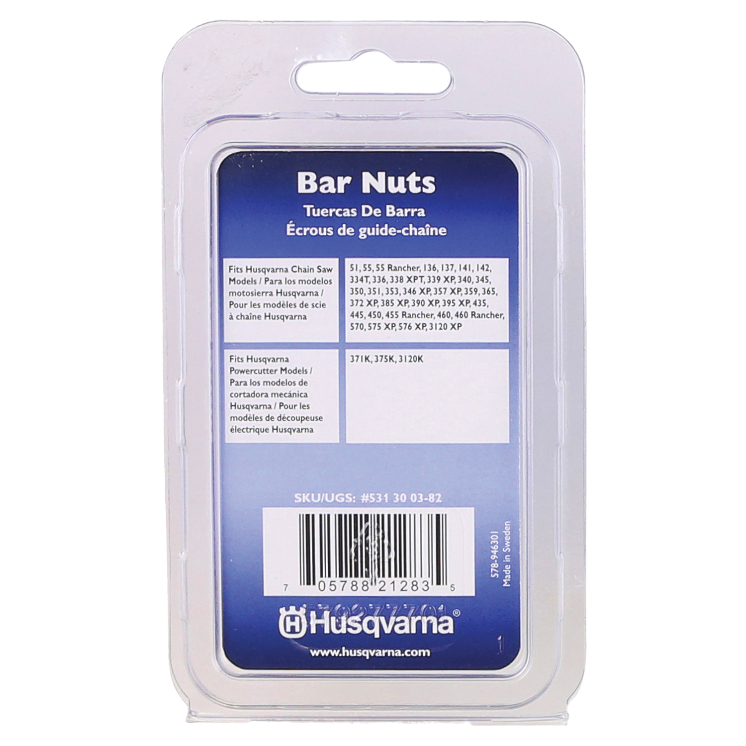 Husqvarna 531300382 Bar Nut
