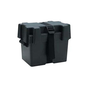 Seachoice 22060 Battery Box, Polyethylene, Black - 1