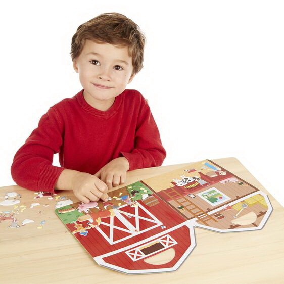 Melissa & Doug 9408 Puffy Stickers Play Set, 8-1/4 in W, 11-1/2 in L