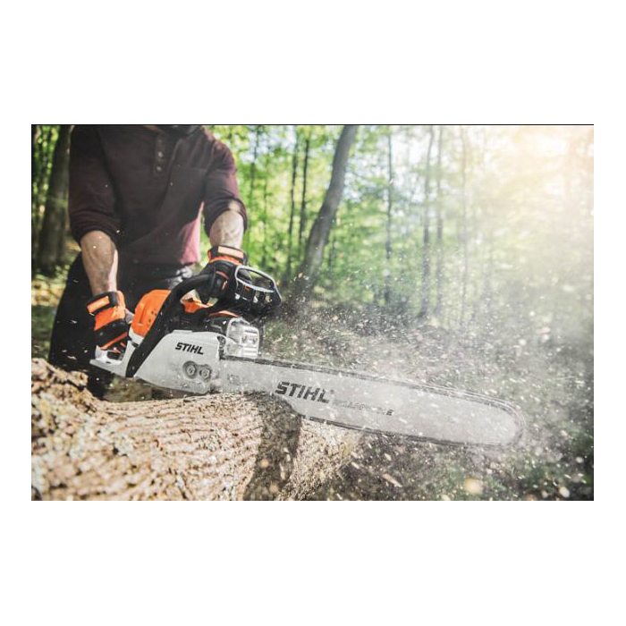STIHL 1140 200 0595 Chainsaw, Gas, 59 cc Engine Displacement, 2-Stroke Engine, 20 in L Bar, 3/8 in Pitch - 4