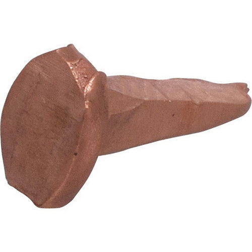 Hillman 532696 Cut Tack, 5/8 in L, Copper, Sharp Point