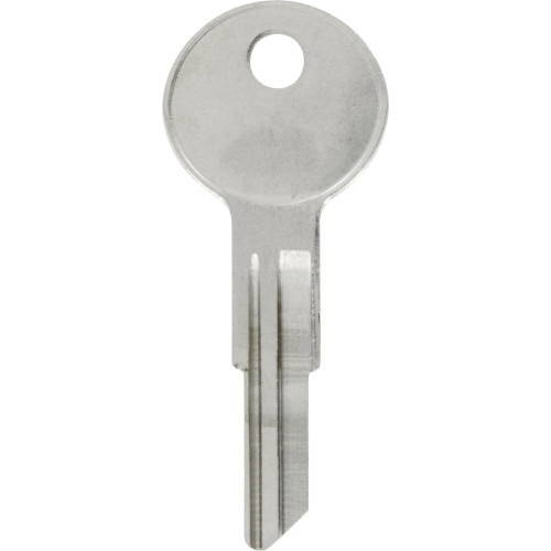 HILLMAN 85102 Key Blank, Brass, Nickel, For: Independent Home and Office - 3