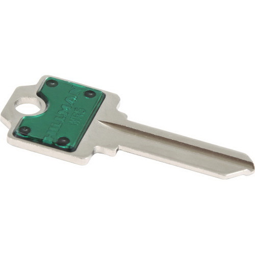 HILLMAN 86245 Key Blank, Brass, Nickel, For: Welch Home and Office - 2