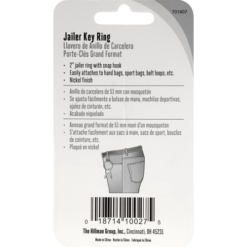 Jailer Key Ring, Hillman - 3