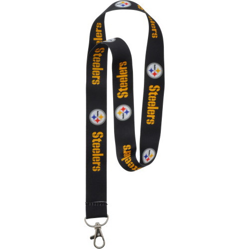 Hillman 712191 Lanyard, 8 in L, 1.135 in W, Polyester, Black/Yellow, Swivel Snap Hook End