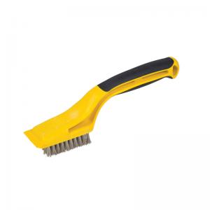 46800 Stripping Brush, 2-1/4 x 1-1/8 in Brush, Stainless Steel Trim