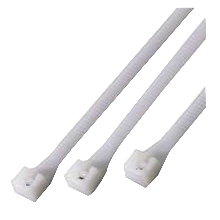 10098NL Cable Tie Assortment, 2 in Max Bundle Dia, Nylon, Natural