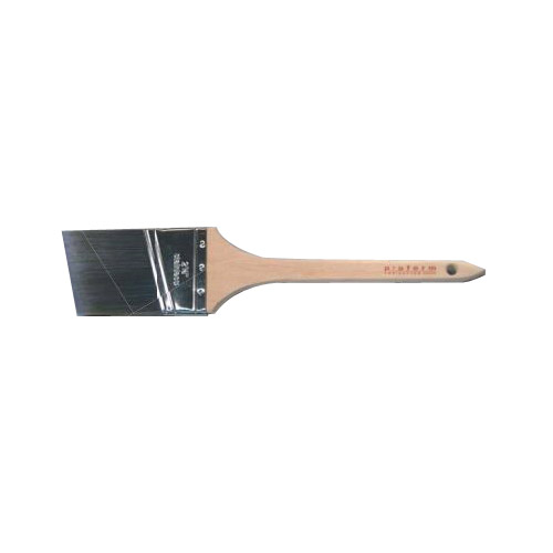 Proform Picasso CS1.5AS Paint Brush, Wood Handle, Angled Cut Brush, PBT Bristle, 1-1/2 in Ferrule